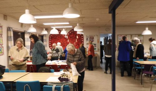 Pernille Ruskjær underviste  mandag den 24 November fra kl. 18-22