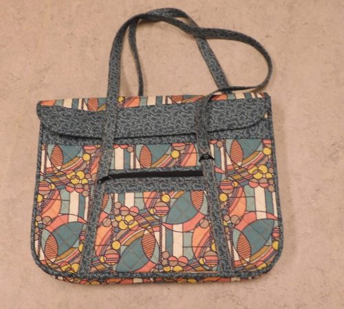 Magda Borresø har syet en skøn taske